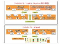 umístění tříd 2022-2023 umístění tříd 2022-2023